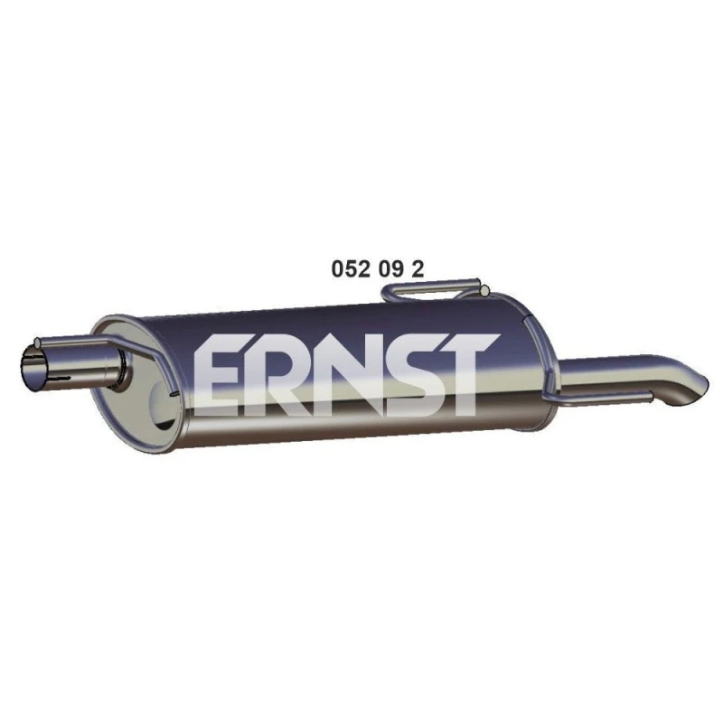 Image of ERNST 052092 Rear silencer End Silencer (3437)