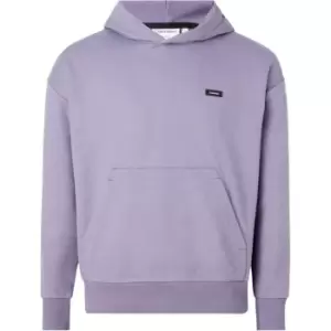 Image of Calvin Klein Cotton Comfort Hoodie - Purple