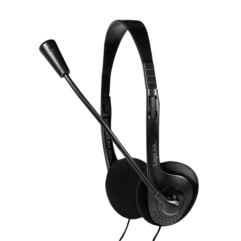 Image of LogiLink HS0052 headphones/headset Wired Head-band Office/Call center