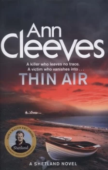 Image of Thin Air by Ann Cleeves Hardback