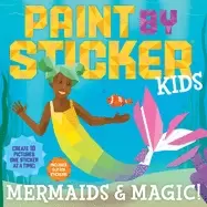 Image of paint by sticker kids mermaids and magic create 10 pictures one sticker at