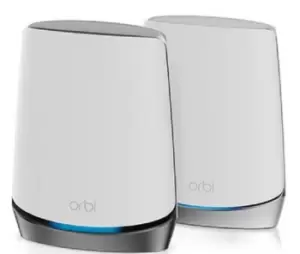 Netgear Orbi 5G Tri-Band WiFi 6 Mesh System - 4.2Gbps, Router + 1 Satellite