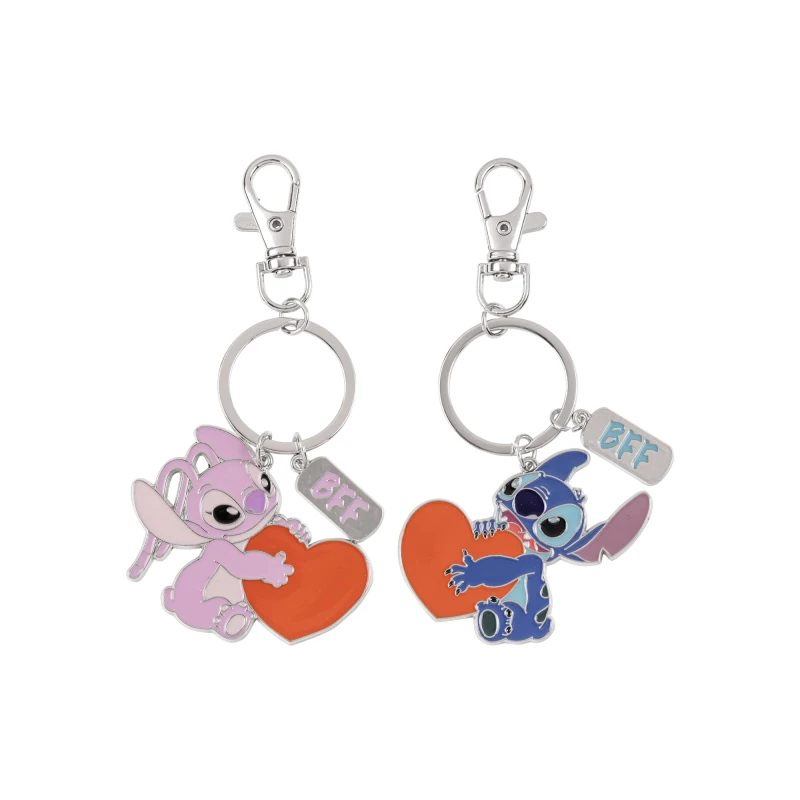 Image of Stitch & Angel Bff Keychain Set General merchandize