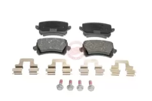 Image of MASTER-SPORT Brake pad set Premium Rear Axle 13046027492N-SET-MS Brake pads,Brake pad set, disc brake VW,AUDI,SKODA,Golf V Schragheck (1K1)