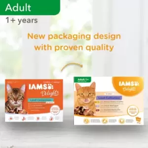 IAMS Delights Adult Land in Gravy Cat Food 12 x 85g