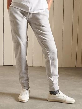 Image of Superdry Embroidered Vintage Logo Jogger - Grey, Size 12, Women