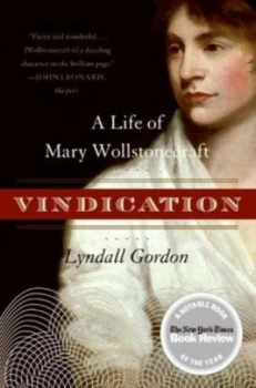 Image of Vindication by Lyndall Gordon and Lyndall Gordon Paperback