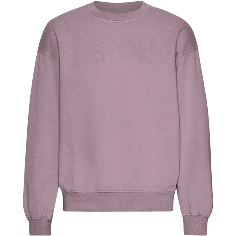 Image of Colorful Standard Oversized crewneck sweatshirt Colorful Standard Organic Pearly Purple Violet Unisex M