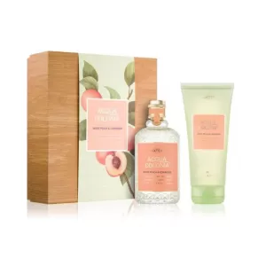 image of 4711 Acqua Colonia Gift Set White Peach & Coriander 170ml Eau de Toilette + Shower Gel 200ml