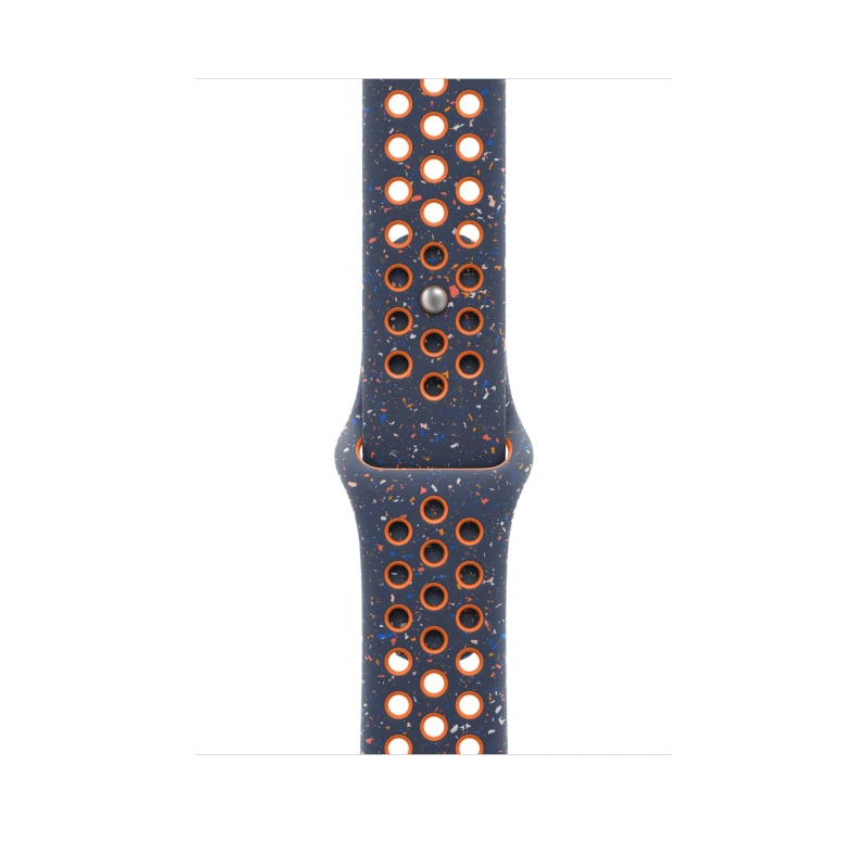 Image of Apple MYLA3ZM/A Smart Wearable Accessories Band Blue, Orange Fluoroelastomer MYLA3ZM/A