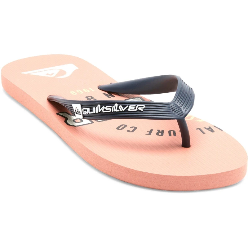 Image of Quiksilver Java Flip Flop Mens - White White 7