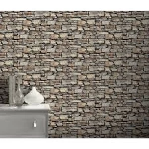 image of Arthouse Cornish Stone Wallpaper