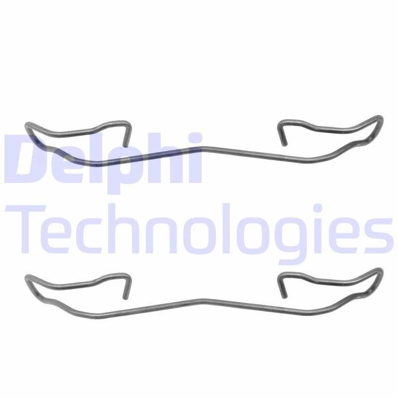 Image of DELPHI Brake pad fitting kit DELPHI LX0167