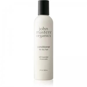 image of John Masters Organics Lavender & Avocado Conditioner for Dry and Damaged Hair 236ml