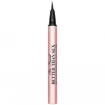 image of Too Faced Better Than Sex Easy Glide Waterproof Liquid Eyeliner - Deepest Black 0.6ml