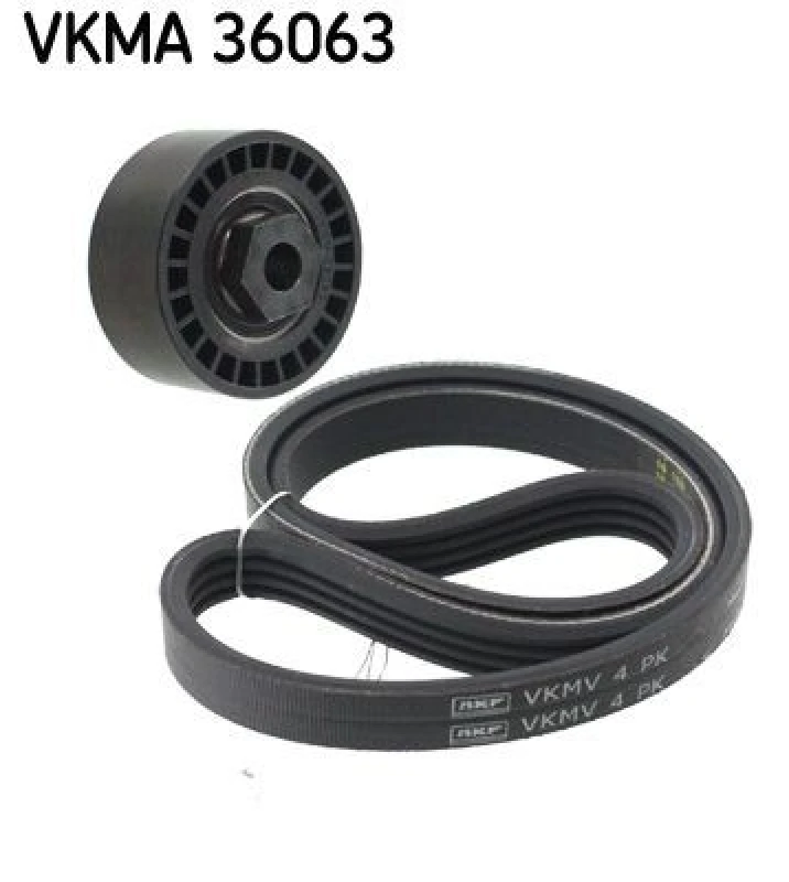 Image of SKF V-Ribbed Belt Set SKF VKMA 36063