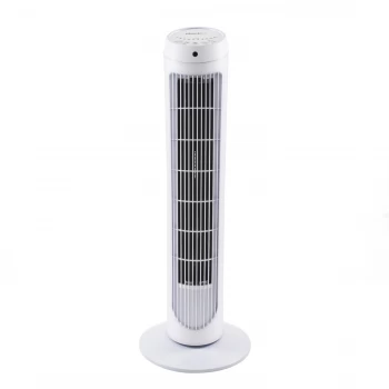 image of electriQ 29" Tower Fan with Remote Control 3 Speed Settings Timer & Oscillation Functions