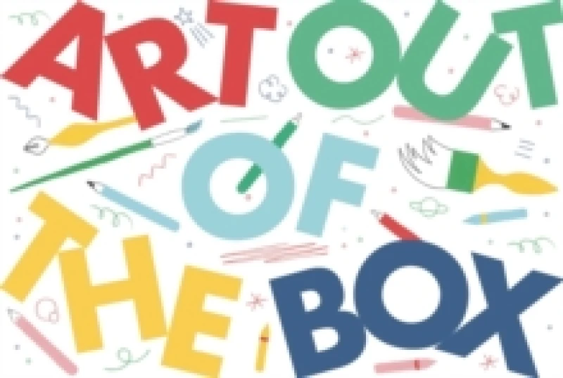 Image of Nicky Hoberman Art Out of the Box Book Multi unisex