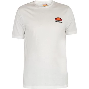 image of Ellesse Canaletto T-Shirt mens T shirt in White - Sizes UK XS,UK S,UK M,UK L,UK XL