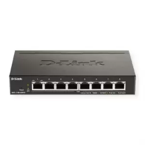 Image of D-Link DGS 1100-08PV2 - Switch - Smart - 8 x 10/100/1000 PoE -...