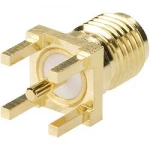 Image of SMA connector Socket vertical vertical 50 Amphenol SMA6251A1