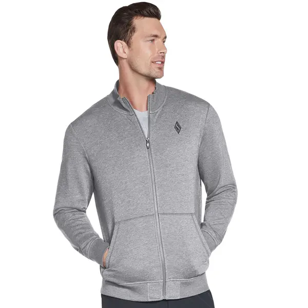 Image of Skechers Mens Go Walk Everywhere Zip Up Casual Jacket Large