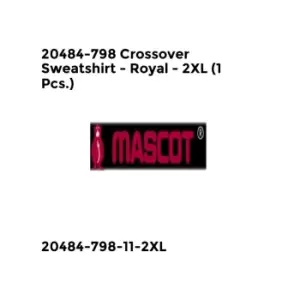 Image of 20484-798 Crossover Sweatshirt - Royal - 2XL (1 Pcs.)