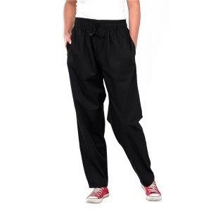 image of Click Workwear Chefs Trousers L Black Ref CCCTBLL Up to 3 Day Leadtime