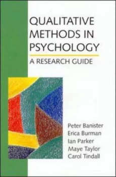 Image of Qualitative Methods in Psychology by E.W Banister Paperback