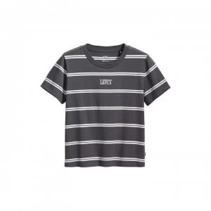 image of Levis Serif Stripe T Shirt - Alyssa Str