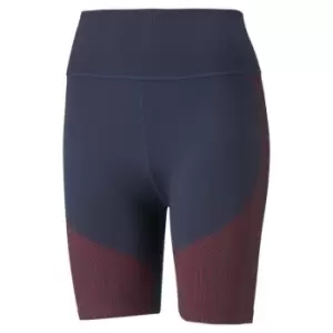 image of Puma Seamless Shorts Womens - Blue