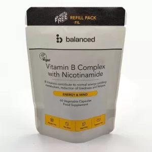 Image of Balanced Vitamin B Complex 60 Caps