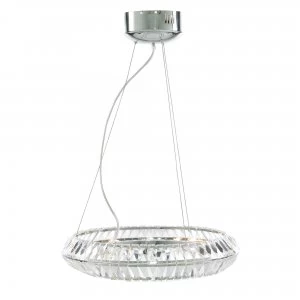 image of Litecraft Lady Glas Ring Pendant Light