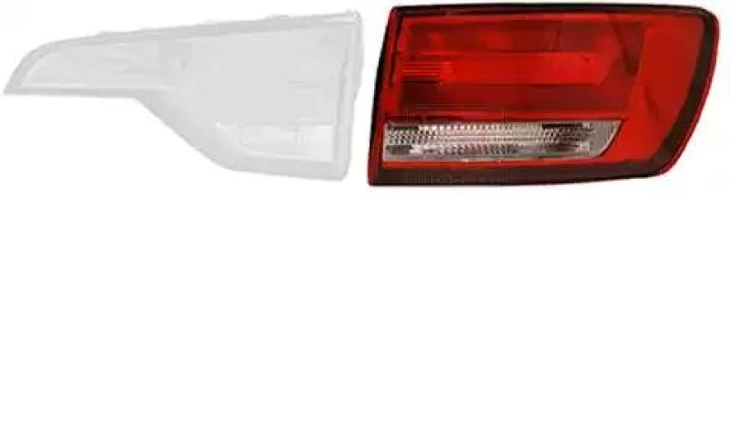 Image of VAN WEZEL 0347922 Rear light Outer section, with bulb holder, Right Combination Rearlight (391)