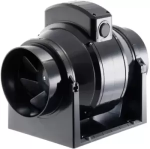 Image of Manrose MF125T 125mm In-Line Mixed Flow Extractor Fan with Timer