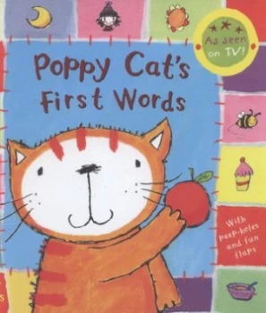Image of Poppy Cats First Words by Lara Jones Book