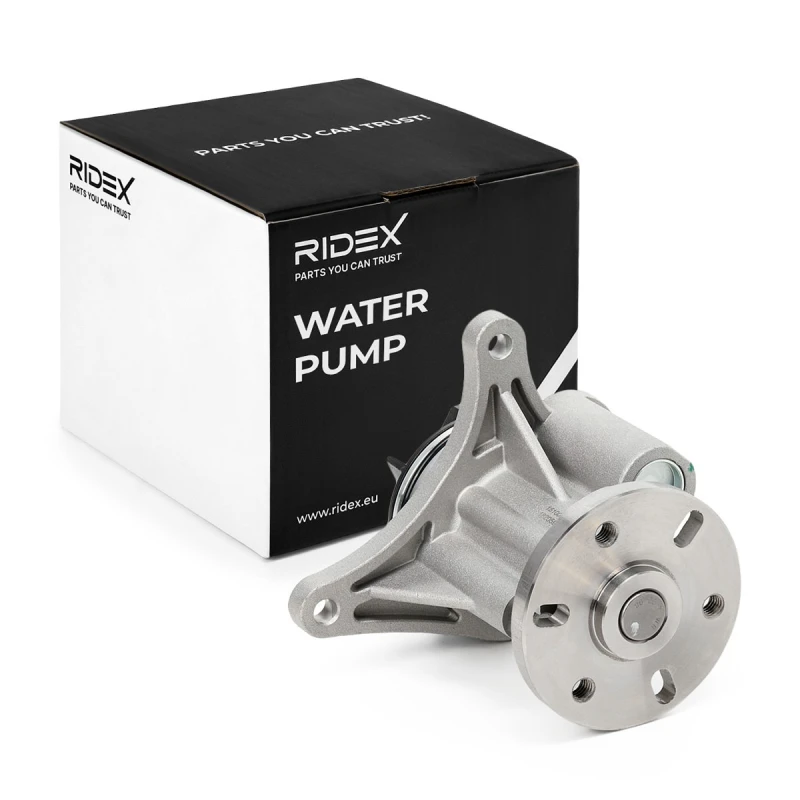 Image of RIDEX 1260W0644 Water pump for V-ribbed belt use Water Pump (1260)