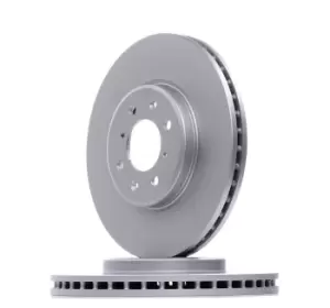 Image of HELLA Brake disc Internally Vented 8DD 355 114-921 Brake rotor,Brake discs CHRYSLER,MG,GRAND VOYAGER V (RT),MG ZR,ZS Limousine,MG ZS Hatchback