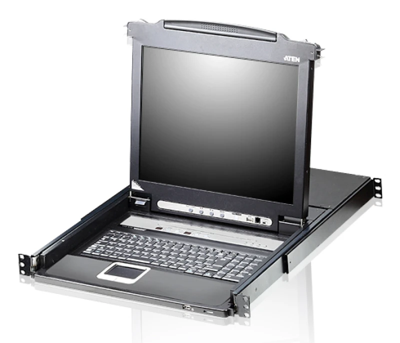 Image of ATEN CL5708M-ATA-EE KVM switch Rack mounting Black