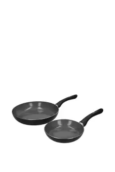 Can-to-Pan Ceramic Non-Stick Pan Set with 2 Recycled Aluminium Frying Pans - main image