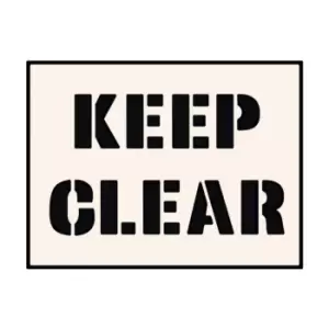 Image of Keep Clear - Sav (200 X 300MM)