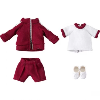 Image of Original Character Parts for Nendoroid Doll Figures Outfit Set (Gym Clothes - Red)