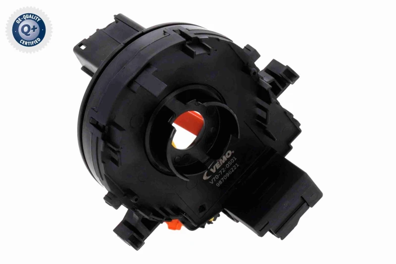 Image of VEMO V70-72-0501 Clock spring Q+, original equipment manufacturer quality Clock spring (4826)