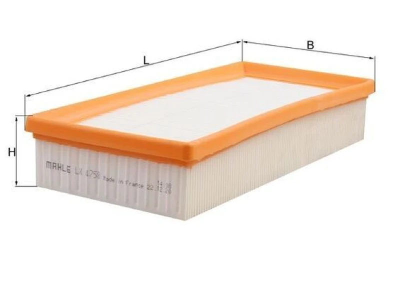 Image of Air filter MAHLE LX 4758