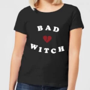 Image of Bad Witch Womens T-Shirt - Black - 3XL