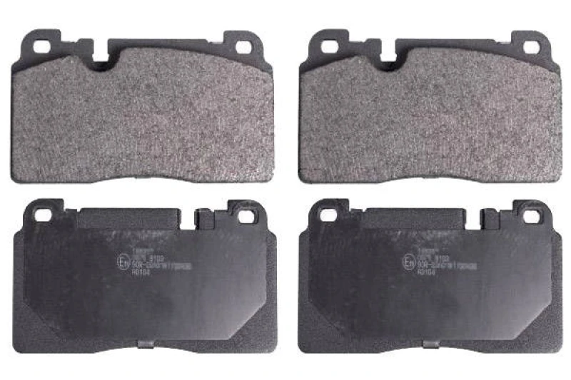 Image of SWAG 30 91 6939 Brake pad set Front Axle, prepared for wear warning indicator Brake Pad Set,disc brake (402)