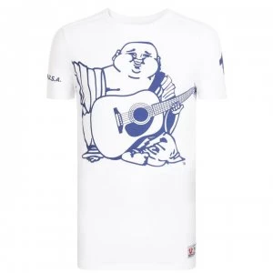 Image of True Religion Buddha T Shirt - White 6005