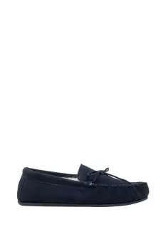 Image of Oliver Moccasin Wool Lined Slippers