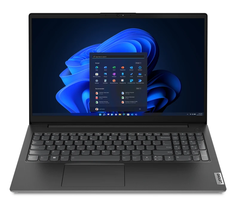 Image of Lenovo V15 G4 Ryzen 5 8GB RAM 256GB SSD 15" Windows 11 Pro Laptop 82YY004NUK Black