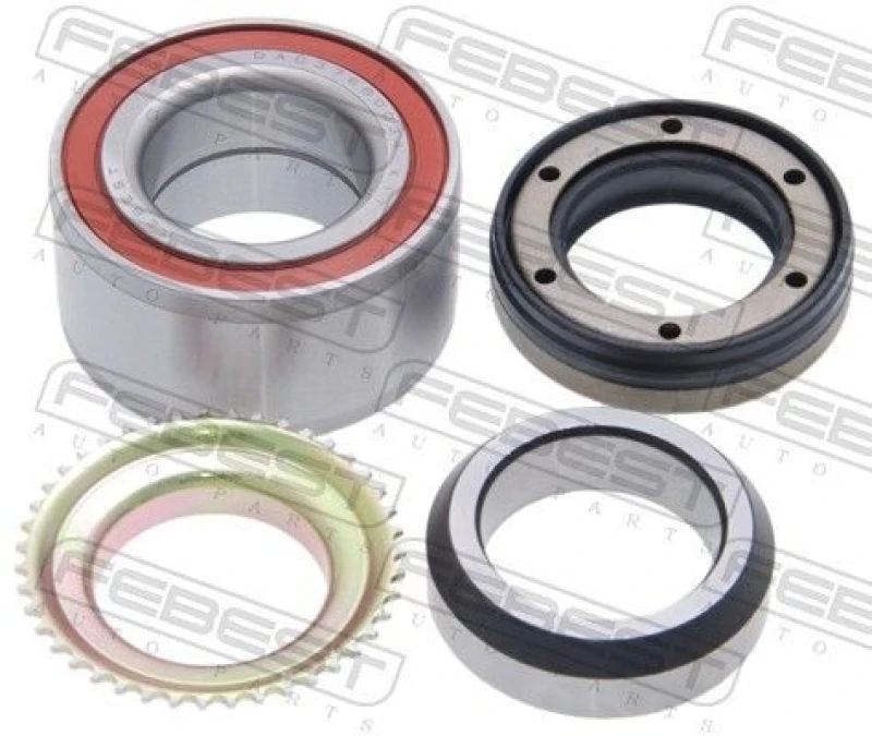 Image of Wheel bearing kit FEBEST DAC37680034-KIT